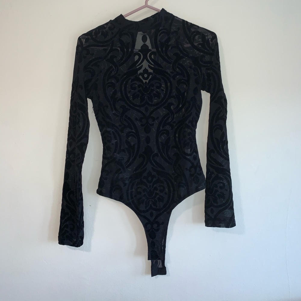 Sheer bodysuit
